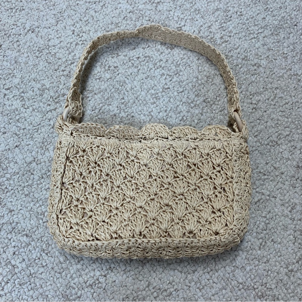 American Eagle Straw Mini Purse